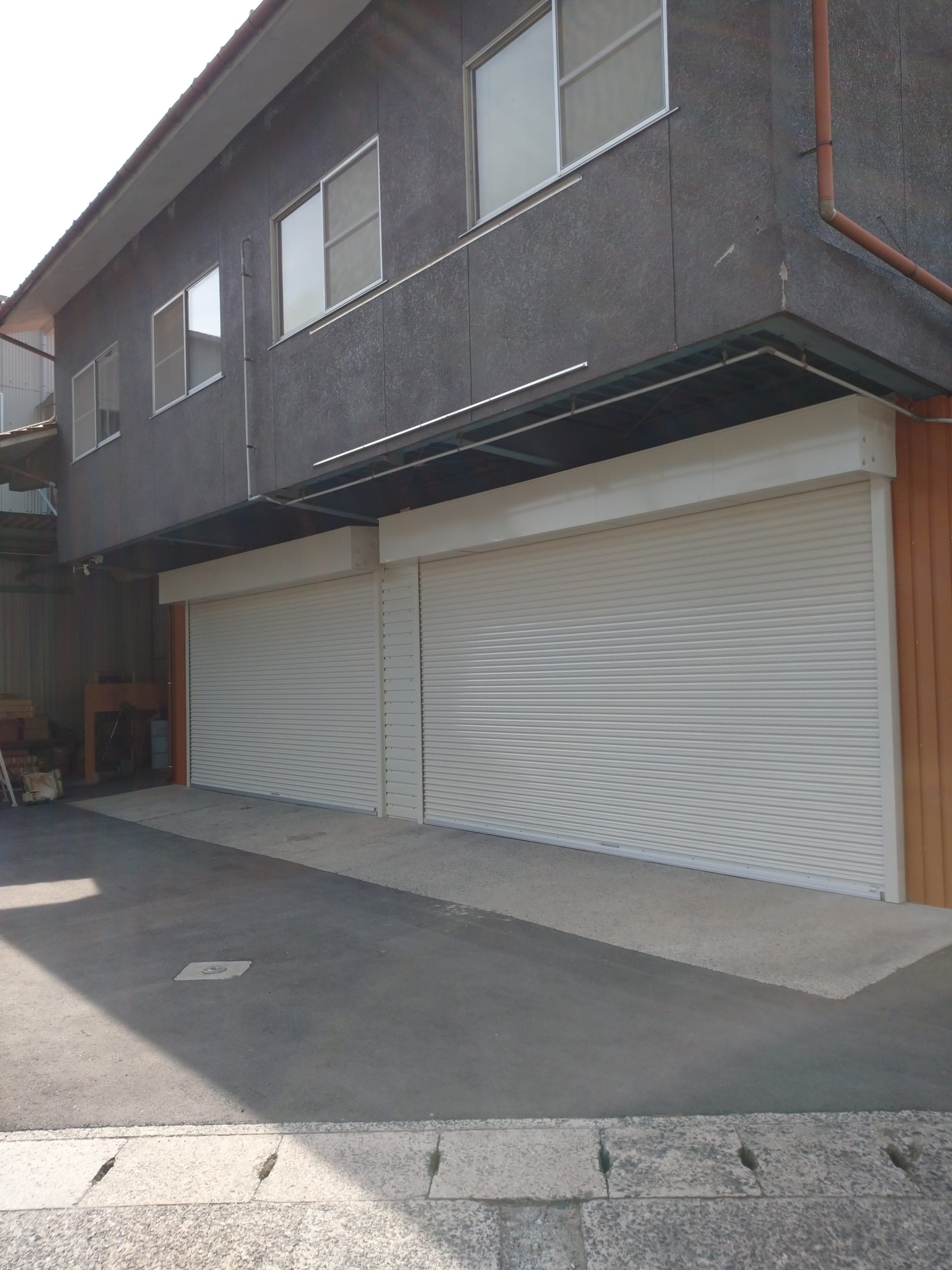 シャッター工事①