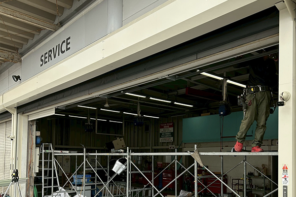 シャッター本体の交換